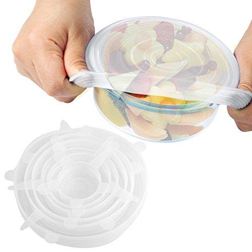 Silicone Bowl Cover- 6 pack
