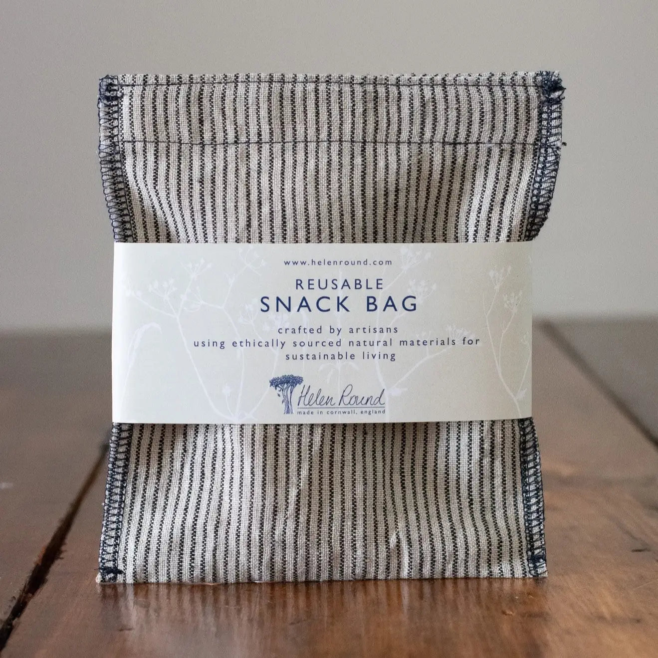 Reusable Linen Snack Bags