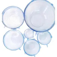 Silicone Bowl Cover- 6 pack