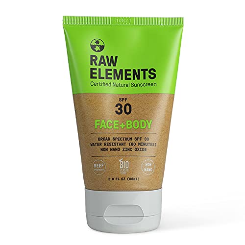 Raw Elements- Eco Formula- Face + Body Tube SPF 30+