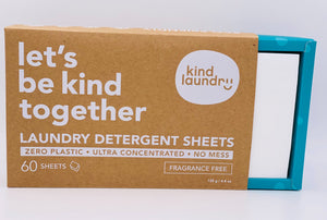 Laundry Detergent Sheets (Fragrance-Free)