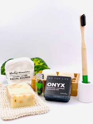 The "All in One" Zero Waste Bathroom Kit