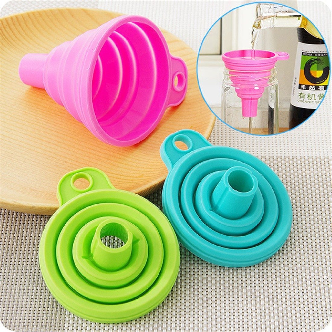 Silicone Funnel- Collapsible